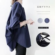韓国風シャツ　レディースブラウス  トップス シャツ ゆったり　Tシャツ　春夏新作