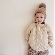 新しい秋冬の女の子のジャケット厚手の暖かいジャケットかわいい子供服子供服★80-130