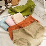 女性の下着純綿ミッドウエストの女の子かわいい下着の女性