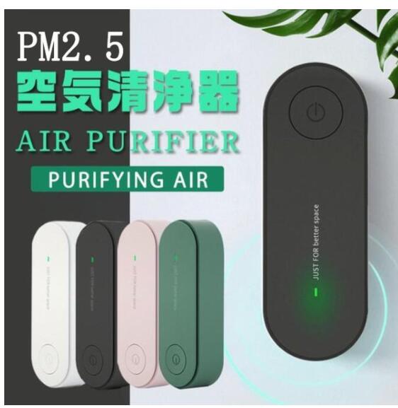 ミニ空気清浄機 マイナスイオン  脱臭機 除菌 静音 消臭 PM2.5 ウイルス除去 静音 異臭清浄