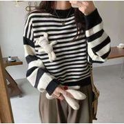 秋冬新作　ニット レディース  ニットセーター  ゆったり トップス