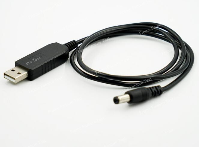 昇圧ケーブル　 昇圧プラグ アダプター 付け替え USB5V → DC12V  プラグ 接続用 ファンケーブル用