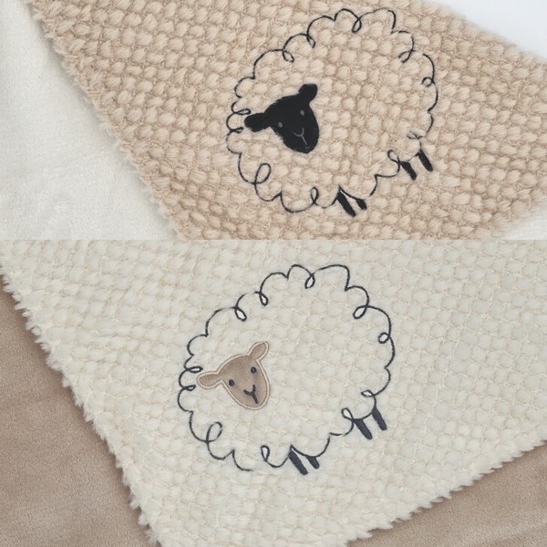 ☆【即納】fluffysheep ひつじ柄ブランケット WH 100×70 SALE20 パルマート 株式会社 | 卸売・  問屋・仕入れの専門サイト【NETSEA】