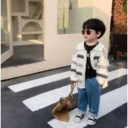 春秋新作　 男の子ニットコート 韓国スタイル  可愛い 子供服  ファッションセーター★80-150