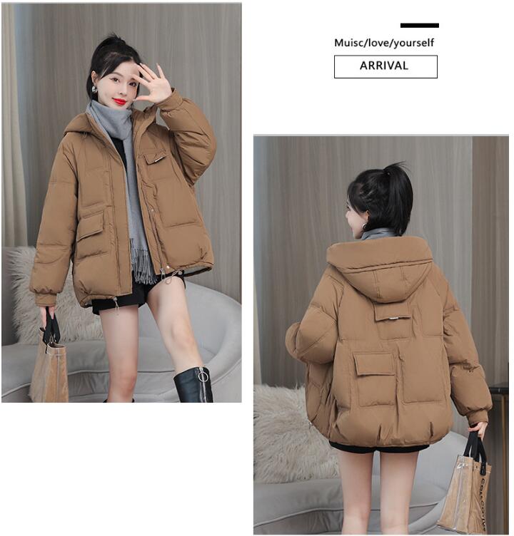 冬 綿の服    韓国風 　レディース暖かい コート トップス ファッション厚いコート ★M-3XL