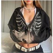 レディース　ストリートトレンドカジュアルジャケット　ファッション韓国風　パーカー　秋新作コート