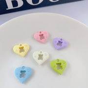 合金チャーム ヘアアクセサリーパーツ デコパーツ DIY素材 手作りアクセサリーパーツ  手芸材料