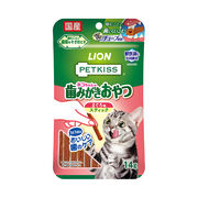 [ライオン商事]PETKISS ネコちゃんの歯みがきおやつ まぐろ味スティック 7本