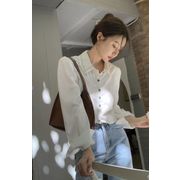 2023春秋新作 トップス 女 レディース 長袖 シャツ ブラウス インナー