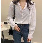 2023春秋新作 トップス 女 レディース 長袖 シャツ ブラウス インナー