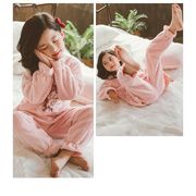 パジャマ キッズ 韓国子供服 女の子 冬 ルームウェア 厚手 パジャマ モコモコ 可愛い 長袖
