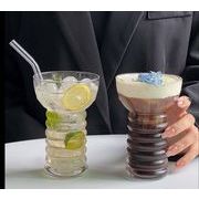 INS超人気 韓国風  グラス コーヒーカップ 撮影装具 フルーツティーカップ