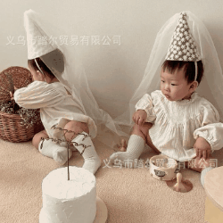 韓国風    子供用品   誕生日  道具装飾  撮影用具  誕生日飾り   写真用品  キャップ  帽子