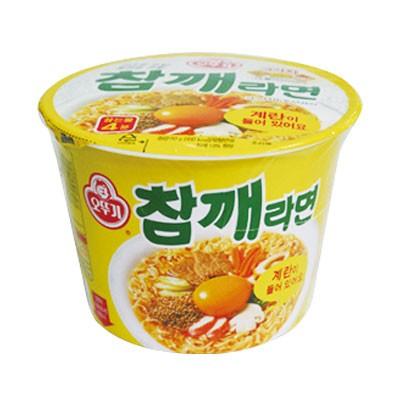 韓国　オットギ チャムケラーメン ごまラーメン カップ麺  110g 　大　 カップ