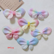 生地　刺繍アプリッケ　手芸DIY アクセサリー材料　デコパーツ　貼り付けパーツ