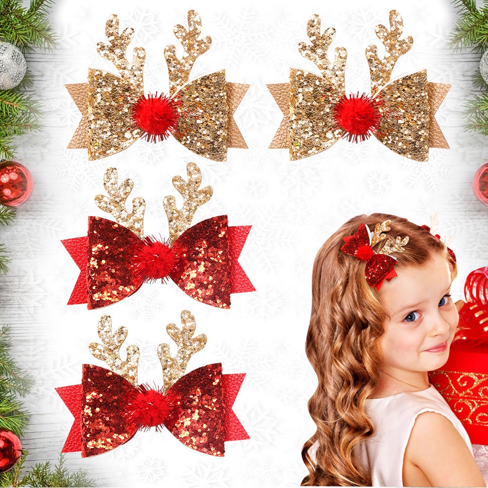 ヘアアクセサリー ヘアクリップ キッズ 子ども ベビー ヘア飾り 髪飾り かわいい クリスマス 人気 2023