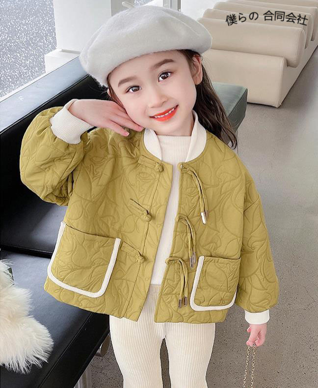 子供服 韓国風 秋新作 きれいめ おしゃれ トップス カーディガン