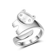 オープンリング  可愛い猫の指輪    ファッション猫雑貨