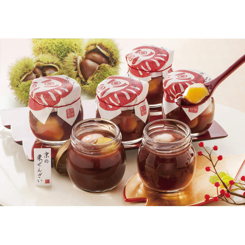 京都 養老軒 京の栗ぜんざい YJ-BZ【直送品】［送料無料］（※出荷は11月17日～）