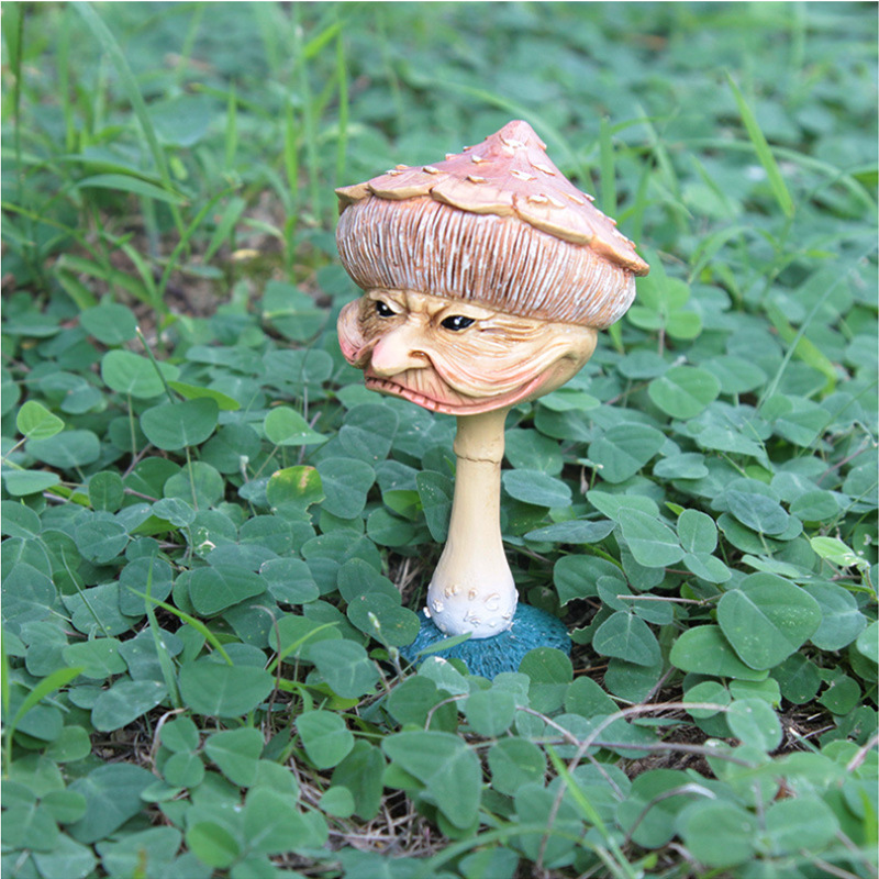 樹脂 キノコ 工芸品 魔女 きのこの飾り ミニチュア クラフト