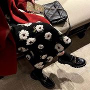 【2023秋新作】韓国風レディース服　秋　着痩せ　カジュアル　オシャレ　ロングスカート