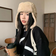 レディース帽子　ファー　韓国ファッション　暖かい　秋冬　全3色