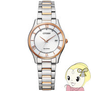 腕時計 シチズン コレクション ES0002-57A エコ・ドライブ電波時計 薄型シリーズ ペアモデル レディー・
