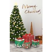 クリスマス装飾ギフトボックススタッ包装箱クリスマスツリーギフトバッグショーウインドーシーン配置置物