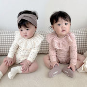 ベビー服インベビー秋韓国版子供服ベビーワンピース幼児ホームロンパース女性宝袋おなら服