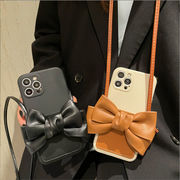 電話ケース、弓の装飾、銀行カードバッグ、財布、ショルダーメッセンジャーバッグ、iPhone、SAMSUNG、oppo
