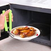 パーマ防止クリップキッチンガジェットステンレス製パーマ防止クリップ取り出し器食器ホルダー