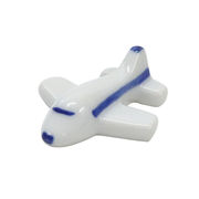 日本製 made in japan 箸置 飛行機 青 美濃焼 520100