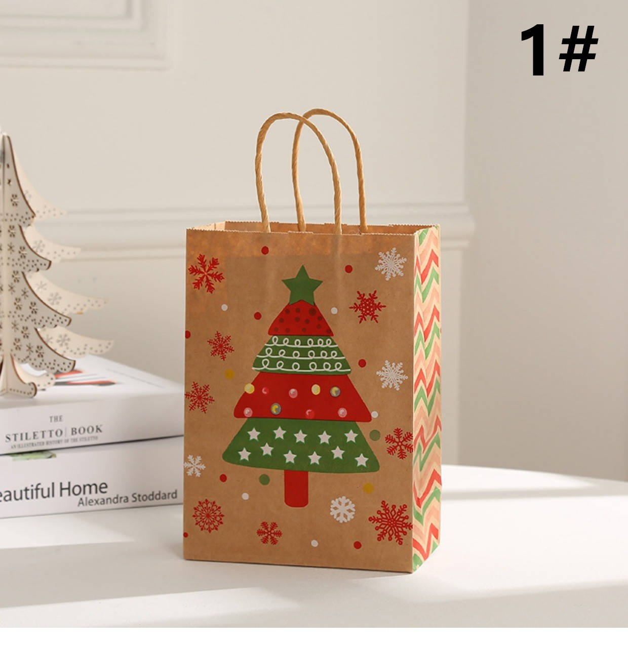 Christmas限定 クリスマスツリー 手提げ クリスマス袋 ラッピング袋