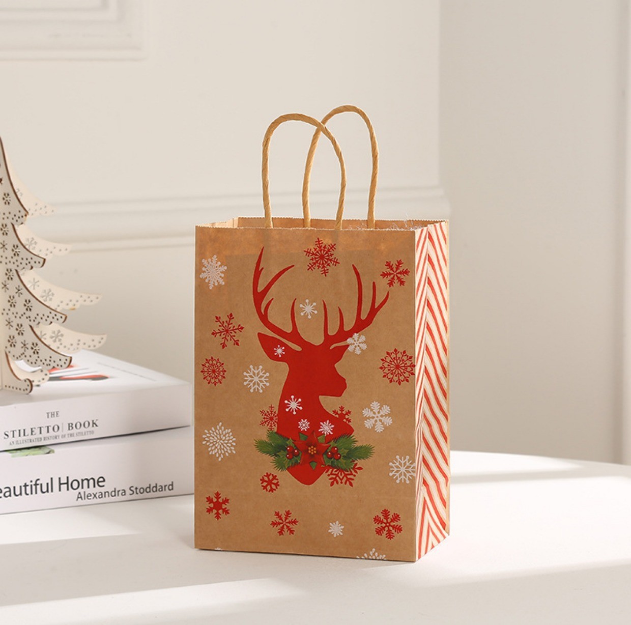 Christmas限定 クリスマスツリー 手提げ クリスマス袋 ラッピング袋