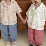 【2022春新作】韓国風子供服 ベビー服 　男女兼用　おしゃれ　短袖　トップス　Tシャツ