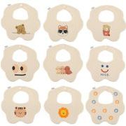 新登場★ベビー涎掛け★棉質★食事用★51種選べ