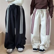 ★Girls＆Boys★　子供パンツ　90~140cm　ポケットポイント　ウェストゴム　韓国キッズファッション