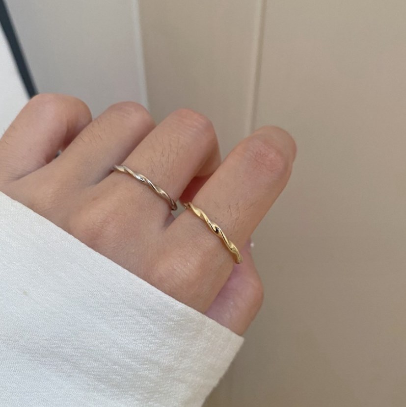 デザイン感    指環    韓国風   ins    リング   アクセサリー    指輪