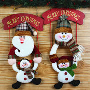 クリスマス装飾 クリスマスギフト クリスマス装飾人形 クリスマスペンダント ファブリックペンダント