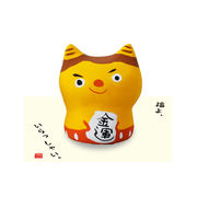 【ご紹介します！安心の日本製！クラフトマンハウスの陶磁器の縁起物】黄鬼飾り・金運