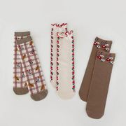 子供靴下・多色・ソックス・通気・秋向け・靴下・新作・キッズ/ベビー用・