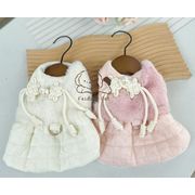 ペット用品 ペット服 ワンピース 保温 秋冬 お散歩 お出かけ 犬 猫