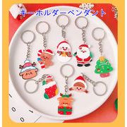新発売クリスマスストラップ  サンタクロースの鍵ペンダント キーホルダーペンダント 韓国風デコパーツ