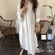 ワンピース シャツワンピ