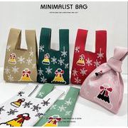クリスマス 雑貨 韓国風 レディースバッグ　収納袋   ins 6色