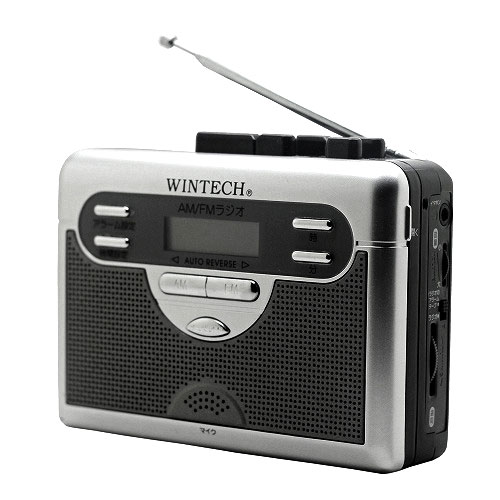 WNTECH オートリバース再生対応ラジオ付テープレコーダー PCT-11R2