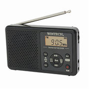 WINTECH アラーム時計機能搭載AMFMデジタルチューナーラジオ DMR-C620