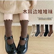 韓国風子供服   子供用   子供靴下   ソックス     赤ちゃん   無地   ベビー靴下  5色