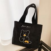 INS  手提げ袋 収納バッグ  大容量 ベビー用品 ファッション 韓国風  子供バッグ クマ ショルダーバッグ