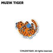 MUZIK TIGER ダイカットミニステッカー からまり オシャレ ムジークタイガー 韓国 トレンド 人気 MUZ009